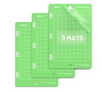 Likcut Tapis de Découpe Adhésif Standard (11,43 x 16,51 cm) - Lot de 3 | Accessoires pour Machine de Découpe Glee S501, Plaque pour Vinyle, Flex, Papier, Cartonnage et Projets DIY