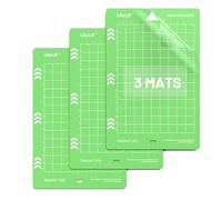 Likcut Tapis de Découpe StandardGrip 11,43 x 16,51 cm, Lot de 3, Pour Plotter de Découpe Vinyle et Papier, Compatible Plotter de Découpe Glee S501