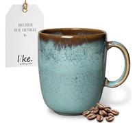 like. by Villeroy and Boch - Mug à anse Lave glacé, 400 ml, élégante Tasse à anse en Grès pour toute la journée, Résistant au Lave-Vaisselle et au Micro-ondes