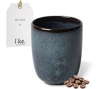 like. by Villeroy and Boch - Mug sans anse Lave gris, 400 ml, Tasse en Grès sans anse pour des Moments Uniques Autour d’un café, Résistant au Lave-Vaisselle et au Micro-ondes, 1 Unité