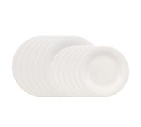 like. by Villeroy & Boch Essential White Ensemble d’assiettes, 12pcs EC