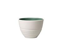 like. by Villeroy & Boch - it's my match Tasse "Leaf", 450 ml, Porcelaine Premium, Blanc/Vert