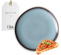 like. by Villeroy & Boch Lave glacé assiette à pain 17,5 x 17 x 2 cm
