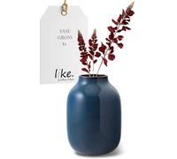 like. by Villeroy & Boch Lave Home - Grand Vase Haut, Bleu, en grès