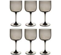 like. by Villeroy & Boch - Like Smoke Lot de 6 verres à vin gris