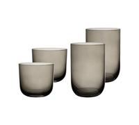 like. by Villeroy & Boch Lot de 4 verres Like Smoke gris