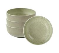 like. by Villeroy & Boch Perlemor Alga Lot de 4 bols à céréales en céramique, 15 cm, passent au lave-vaisselle, au micro-ondes, vaisselle, petits bols, en céramique, porcelaine de qualité supérieure