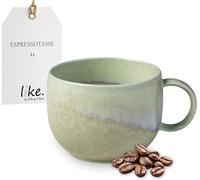 like. by Villeroy & Boch Perlemor Alga - tasse à expresso, 60 ml, vert