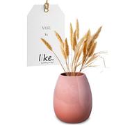 Like. by Villeroy & Boch - Vase Perlemor Rose Pâle, Décoratif pour Fleurs, en Faïence