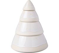like. by Villeroy & Boch - Winter Glow Boîte Sapin, Boîte À Biscuits De Noël En Porcelaine Premium