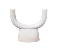 Villeroy & Boch Bougeoir Winter Glow en porcelaine blanche en forme de U 23,5x8,5x20,5 cm