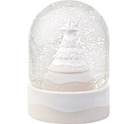 like. by Villeroy & Boch - Winter Glow Boule À Neige, Décoration De Noël En Porcelaine Premium