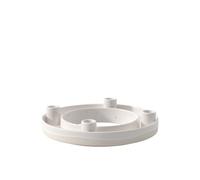like. by Villeroy & Boch - Winter Glow Couronne De L’Avent, Décoration De Noël En Porcelaine Premium