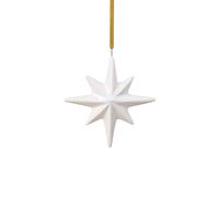 like. by Villeroy & Boch - Winter Glow Ornement Étoile, Décoration De Noël En Porcelaine Premium, Décoration Pour Le Sapin