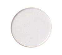 like. by Villeroy & Boch Winter Glow - Grande assiette plate à rebords, blanche, en porcelaine