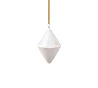 like. by Villeroy & Boch Winter Glow Ornement Double Cône, Décoration De Noël En Porcelaine Premium, Décoration De Sapin