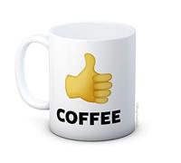 Like Coffee - Emoji Thumbs Up - Haute Qualité tasse de Café en Céramique