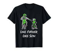 Like Father Like Son Motocross MX Cadeau T-Shirt