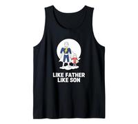 Like Father Like Son Proud Dad Proud Dad Amateur de parentalité Débardeur