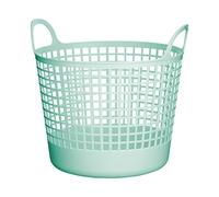 Like-it │SCB-1 │ Stylish and versatile basket. Sturdy yet flexible texture. | Daily use inside or outside of the home. Pool & beach, picnic, or camping | 16.1" × 14.6" × 14.8" | Mint blue | 6.6 gal