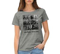 Like Minds Think Alike Cuba Fidel Castro Malcolm X Colin Kaepernick T-Shirt Femme Gris Size S
