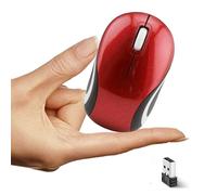 LIKE SHOW Mini Souris Sans Fil Portable pour Voyages D'affaires Petites Souris Silencieuses Ergonomiques 2.4G USB 1600DPI pour Enfants Petites Mains pour Windows/iOS/Android Ordinateur Portable/PC,Mac