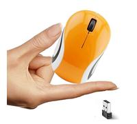 LIKE SHOW Mini Souris Sans Fil Portable pour Voyages D'affaires Petites Souris Silencieuses Ergonomiques 2.4G USB 1600DPI pour Enfants Petites Mains pour Windows/iOS/Android Ordinateur Portable/PC,Mac