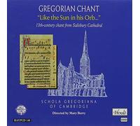 Like the Sun in His Orb by GREGORIAN CHANT SUN IN HIS ORB (1995-12-22)