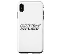Like to Paint You White | Humour drôle de Blague Coque pour iPhone XS Max