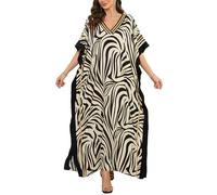 LikeJump Robe de plage surdimensionnée style bohème pour femme, A7 Multicolore 8, taille unique