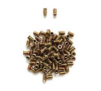 LIKERAINY 100pcs Vis à Douille Écrou Hexagonal Fileté M8 x20mm Vis d'Insert pour Travail du Bois Jambe de Meubles Écrous de Butée
