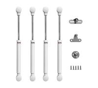 LIKERAINY Porte Armoire de Cuisine Vérin à Gaz 60N Relevable Ressorts à Gaz Rester Charnière Amortisseur Pistons Pneumatique Soutien pour Levage Portes Meuble Lot de 4