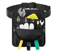 Likesing Ceinture Porte Outil Petite Porte Outils Ceinture Réglable Sacoche Plaquiste Tissu Oxford 600D EDC Pouch pour Homme et Femme Électriciens Charpentier Bricolage Chantier