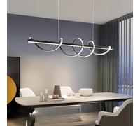 Likflyer Suspension Moderne Pour Table à Manger, Dimmable Avec TéLéCommande, Suspension RéGlable En Hauteur, Éclairage pour Bureau, Salle à Manger, Restaurant, Cuisi