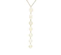 LIKGREAT Collier 7 chakras pour femme en acier inoxydable pour guérison spirituelle Chakra Collier Yoga Méditation Bijoux pour la fête des mères, taille unique, Acier inoxydable, Pas de gemme