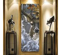Likixin Broderie Diamant Cerf des animaux,Diamond Painting pour Adultes Enfants,5D Peinture Diamant Grand Format,DIY Diamant Peinture Point De Croix Kit,pour Home Décoration Murale 40x120cm/16x47in