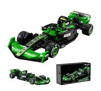 LIKLIKLINK Technique voiture de course - Blocs de construction pour Kick Propre F1 Team C44-2024 - 314 pièces - Kit de modélisation de voiture de sport - 1:24 MOC - Jouet de voiture de course