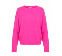 LIKS. Munich Pull-over 'Knit sweater Keep the Feeling pink' rose néon, Taille M