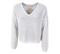 LIKS. Munich Pull-over 'Strickpullover Sommer' blanc cassé, Taille S