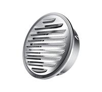 LIKUHLI Grille d'aération Ronde pour Grille d'aération Murale, Grille d'aération Ronde pour Grille d'aération Murale, 130 mm