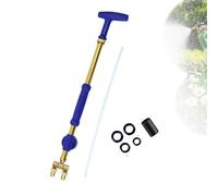 Likwispect Garden Manual Sprayer, Likewispect Handheld Push Pull Garden Pump Sprayer, Double Head Push-Pull Spray Copper Pump Vegetable Watering Pump, Bottle Head Air Sprayers Manual (Duoble Head)