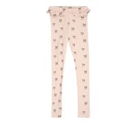 Lil' Atelier BABY Leggings 'NMFGAVO' moka / rose, Taille 122
