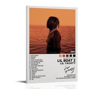 Lil Boat2 Lil Yachty Poster décoratif sur toile murale est lumineux et beau, adapté pour le bureau, la chambre à coucher, la peinture décorative pour créer la bonne atmosphère. Style cadre 40 x 60 cm
