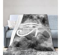 L'Œil D'Horus Râ Illuminati Égyptien Couvertures Lit Douce Plaid Polaire Flanelle Douillette Couverture pour Toutes Les Saisons Chambre Voyage S