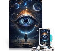 L'Œil du Cosmos Puzzle de 1000 pièces pour Adultes Aidez Le Cerveau à exercer des Jouets addictifs pour cultiver la Patience Œuvre d'art 38x26cm