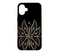 L'œil du séraphin, n'ayez Pas Peur : Celestial Feather Mystic Coque pour iPhone 16 Plus
