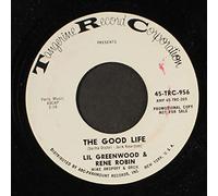 LIL GREENWOOD & RENE ROBIN - broke and lonely / the good life 45 rpm single