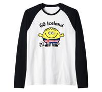 Lil Losers Soccer Go Iceland Manche Raglan