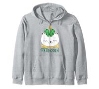 Lil Miss Irish Caticorn Vert St Patrick Chat Licorne Sweat à Capuche