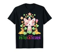 Lil Miss Irish Caticorn Vert St Patrick Chat Licorne T-Shirt